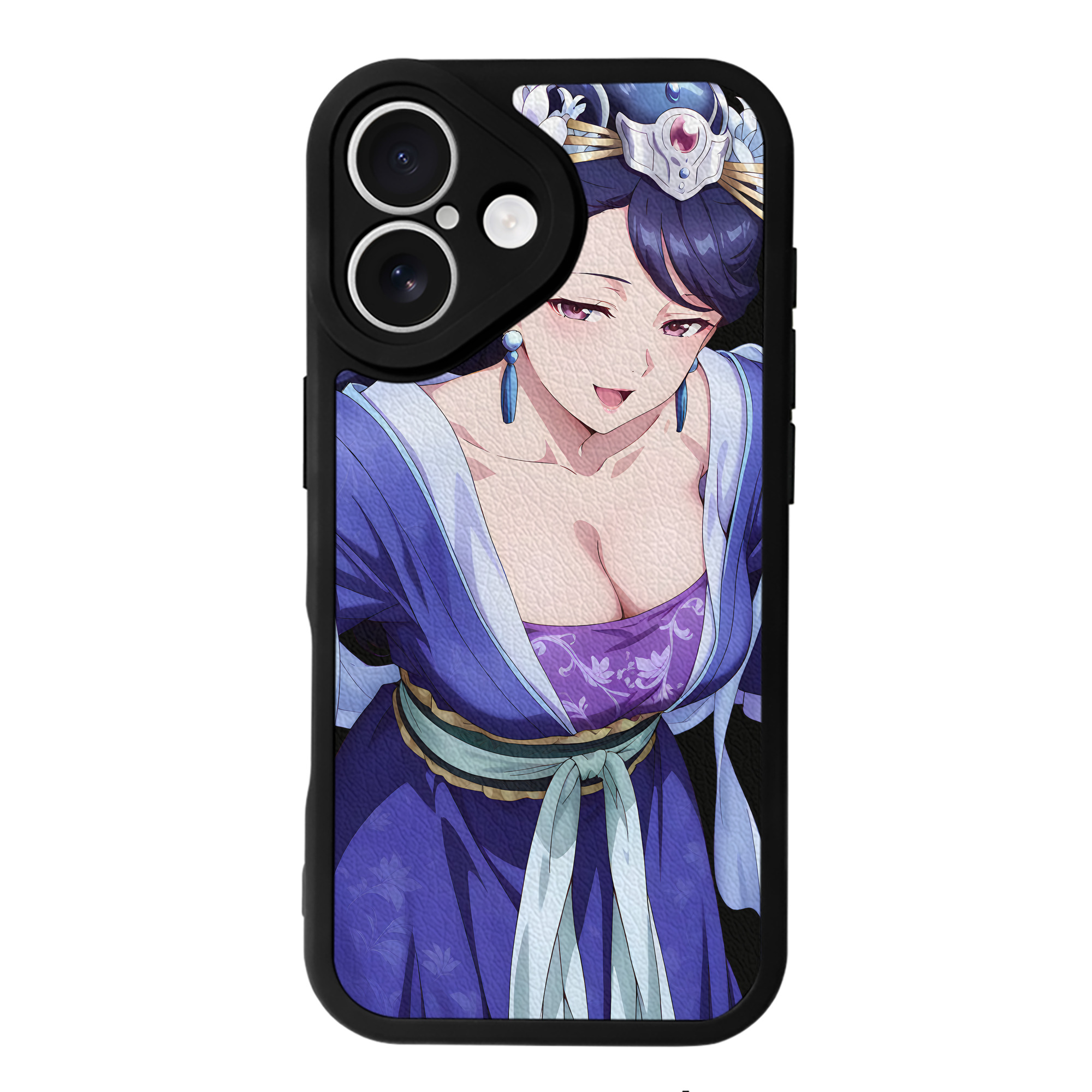 （画像用） 薬屋のひとりごと The Apothecary Diaries 【iPhone 16シリーズ対応】シリコンスマホケース（レザー調） 材質：シリコン